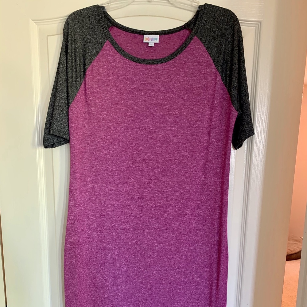 LuLaRoe EUC Size Large Stretchy Julia Dress